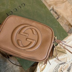 Gucci Small Leather Soho Disco Bag